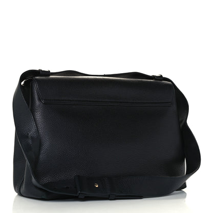 Gucci Calfskin Large GG Marmont Shoulder Bag Black 3 of 12