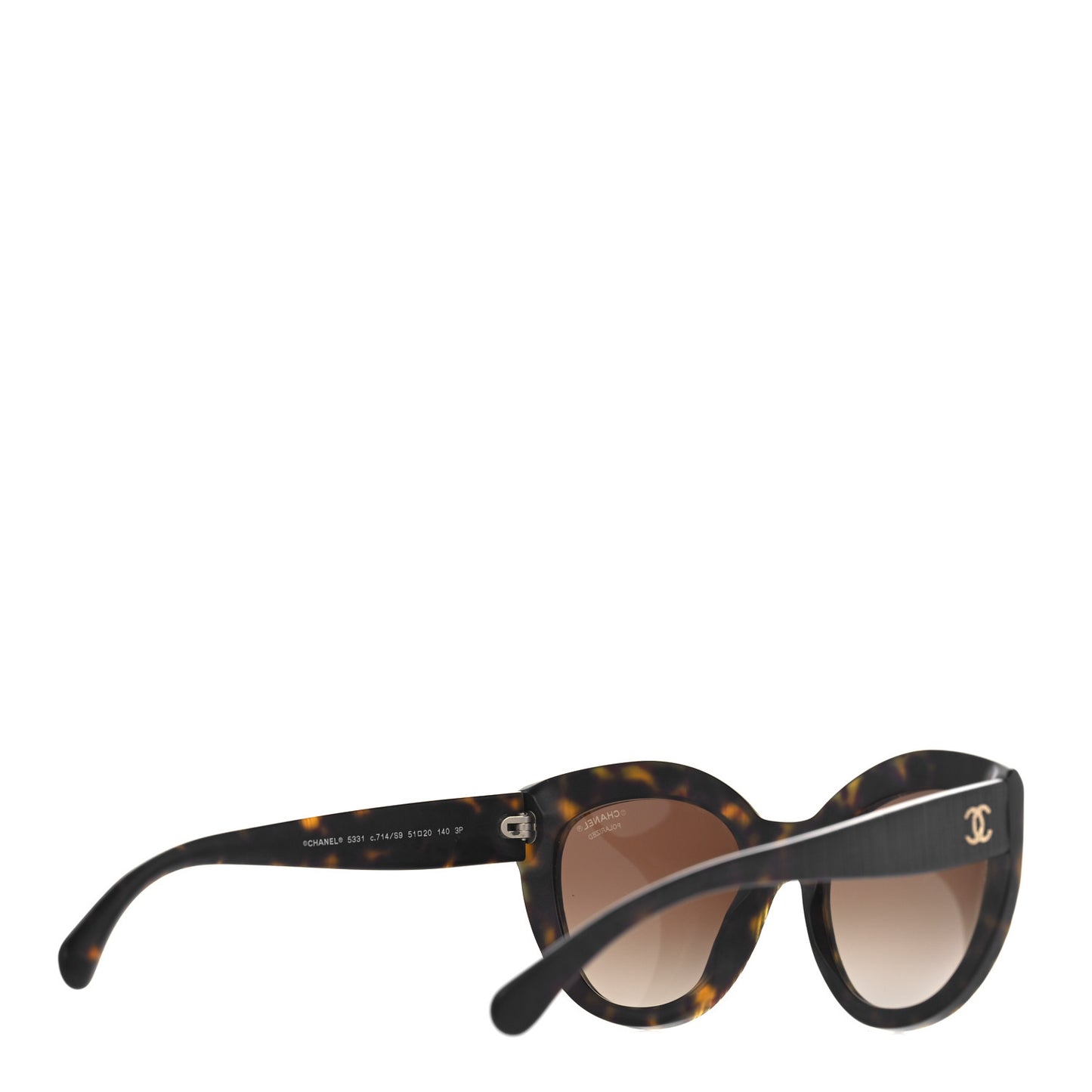 Butterfly Signature Polarized Sunglasses 5331 Dark Tortoise