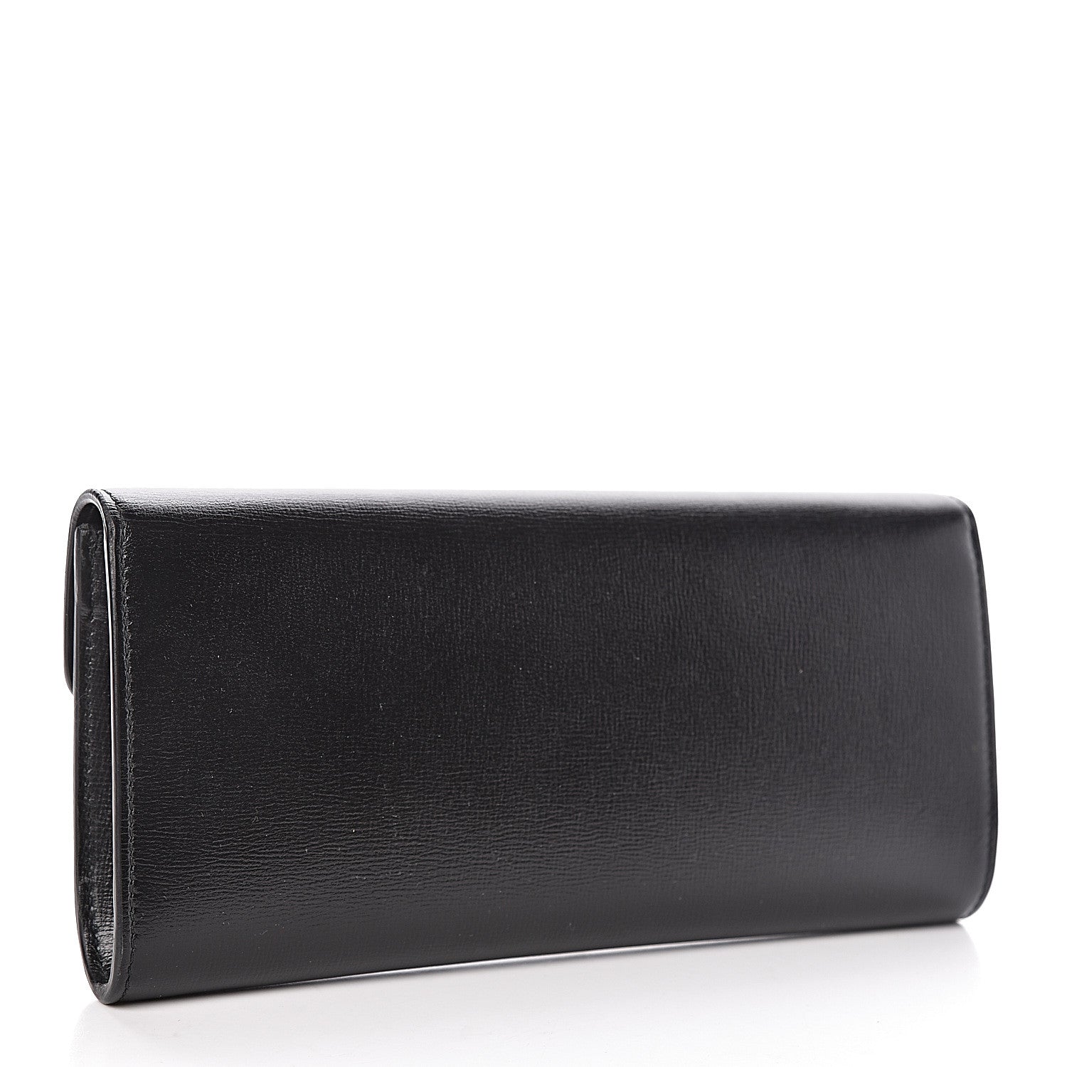Gucci Calfskin Torchon GG Broadway Envelope Clutch Black 3 of 7
