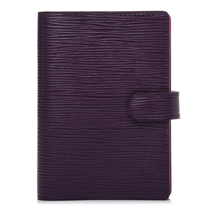 Louis Vuitton Epi Small Ring Agenda Cover Cassis 1 of 10