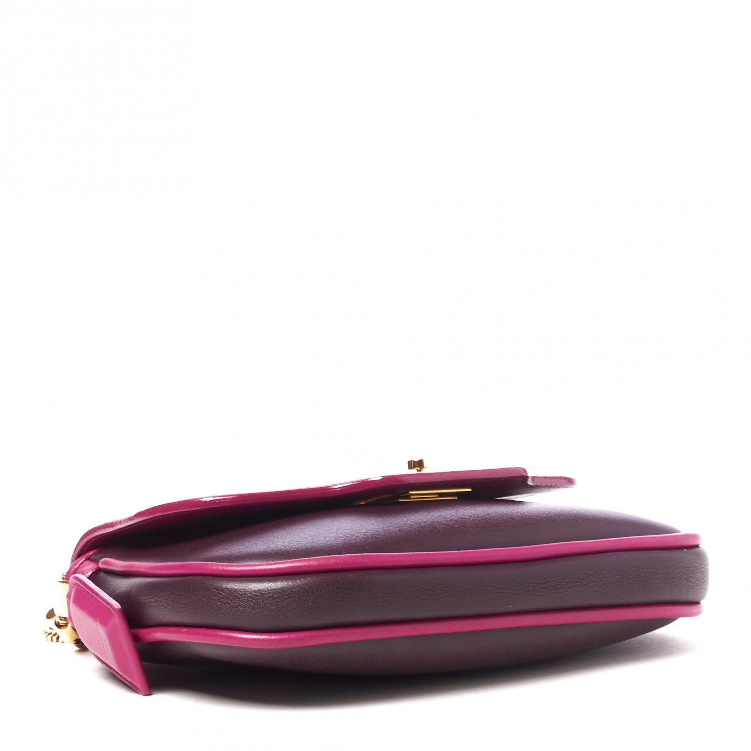 Louis Vuitton Cuir Art Deco Trapeze Prune Cyclamen 3 of 8