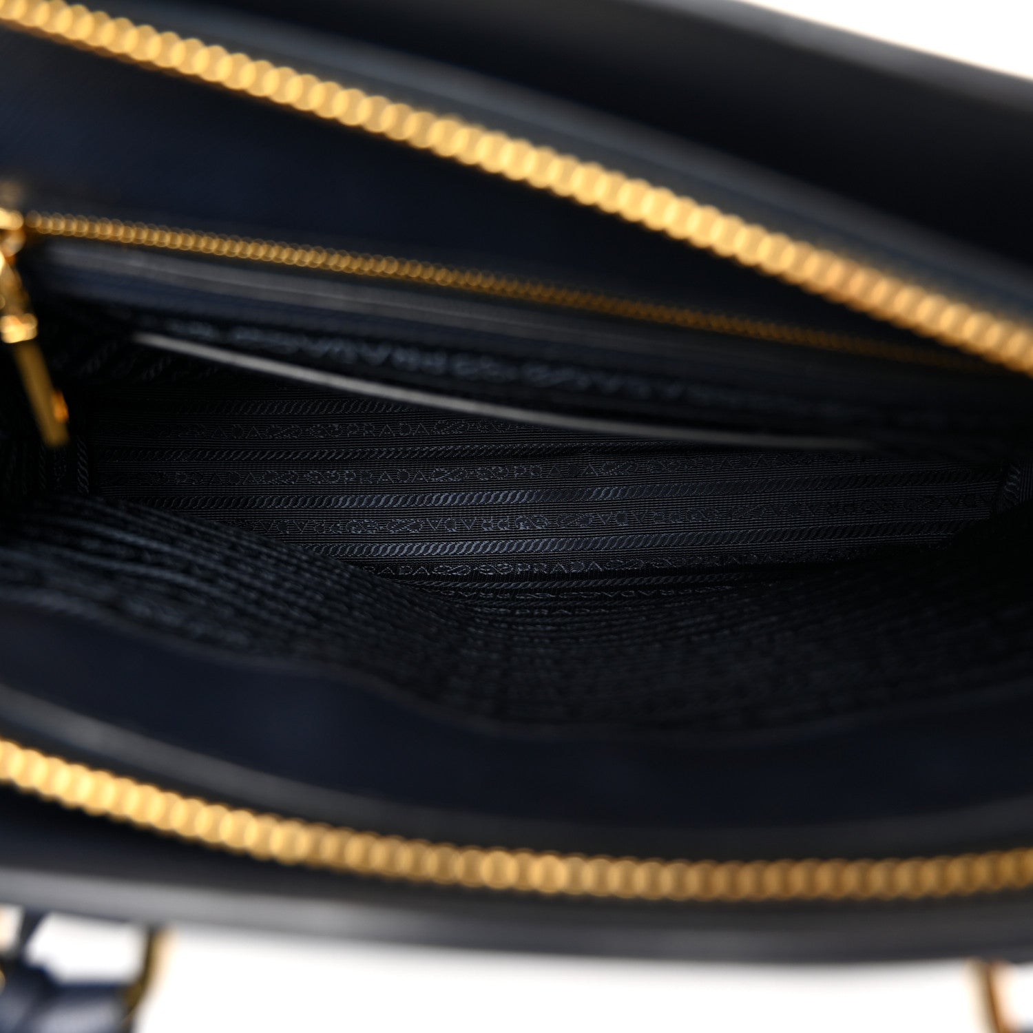 Prada Saffiano Lux Parabole Tote Baltico 5 of 10