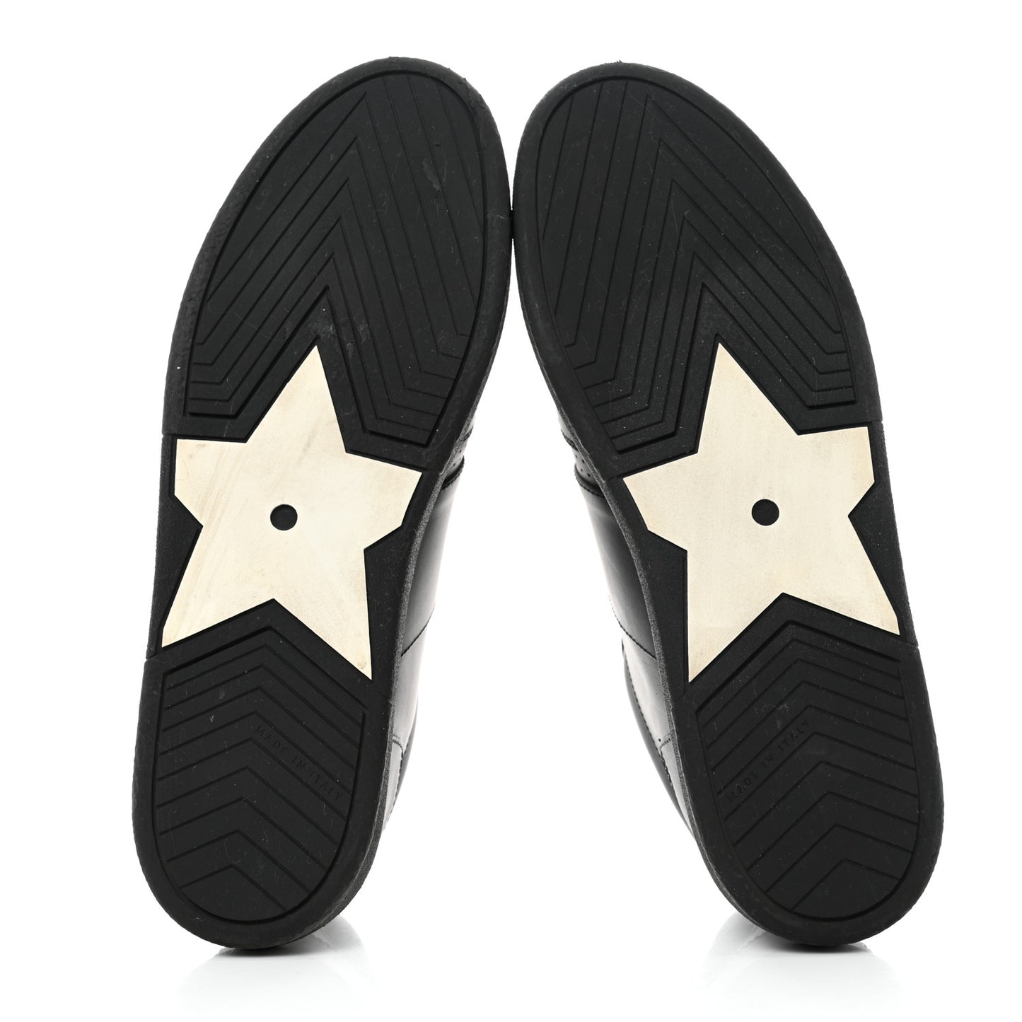Calfskin Suede Logo Sneakers 40 Black