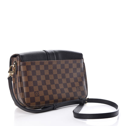 Louis Vuitton Damier Ebene Clapton Black 3 of 8