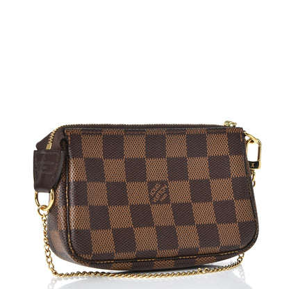 Louis Vuitton Damier Ebene Mini Pochette Accessories 3 of 8