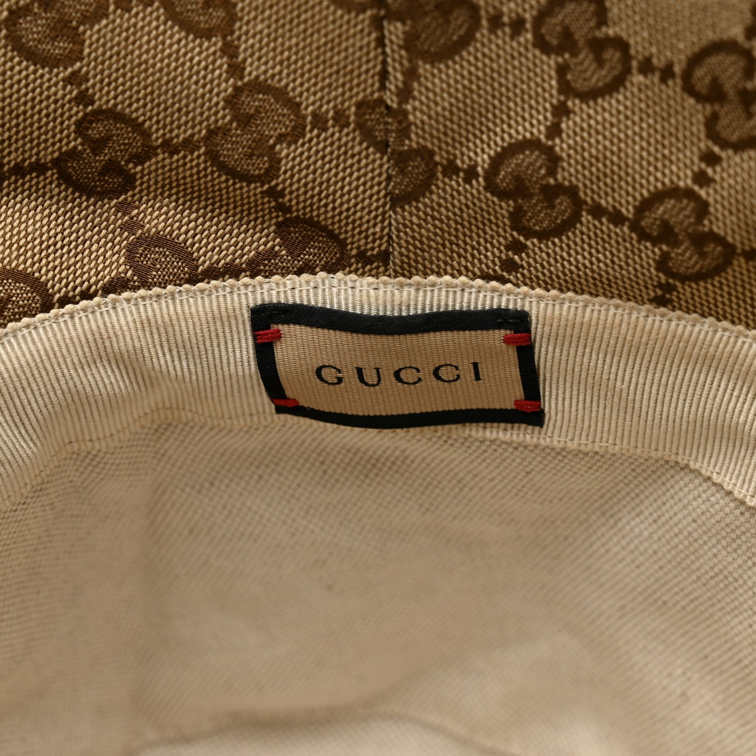Gucci Monogram Wide Brim Hat S Beige 7 of 9