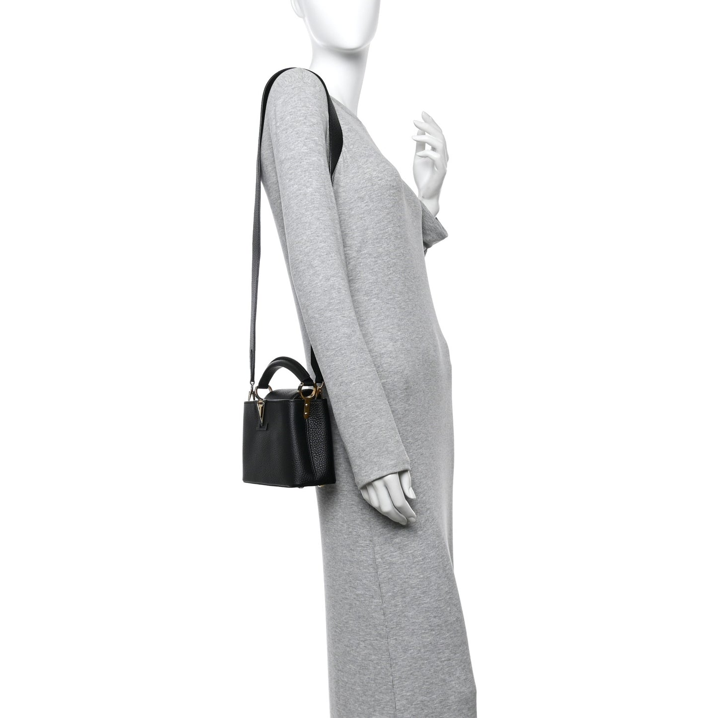 Taurillon Mini Capucines Black