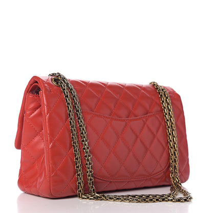Chanel Lambskin Quilted 2.55 Reissue 226 Flap Red 2 of 17