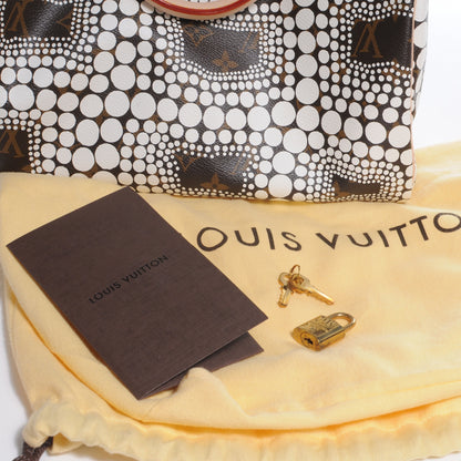 Louis Vuitton Monogram Kusama Town Speedy 30 White 8 of 8