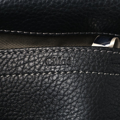 Chloe Calfskin Mini Marcie Round Crossbody Bag Black 6 of 9