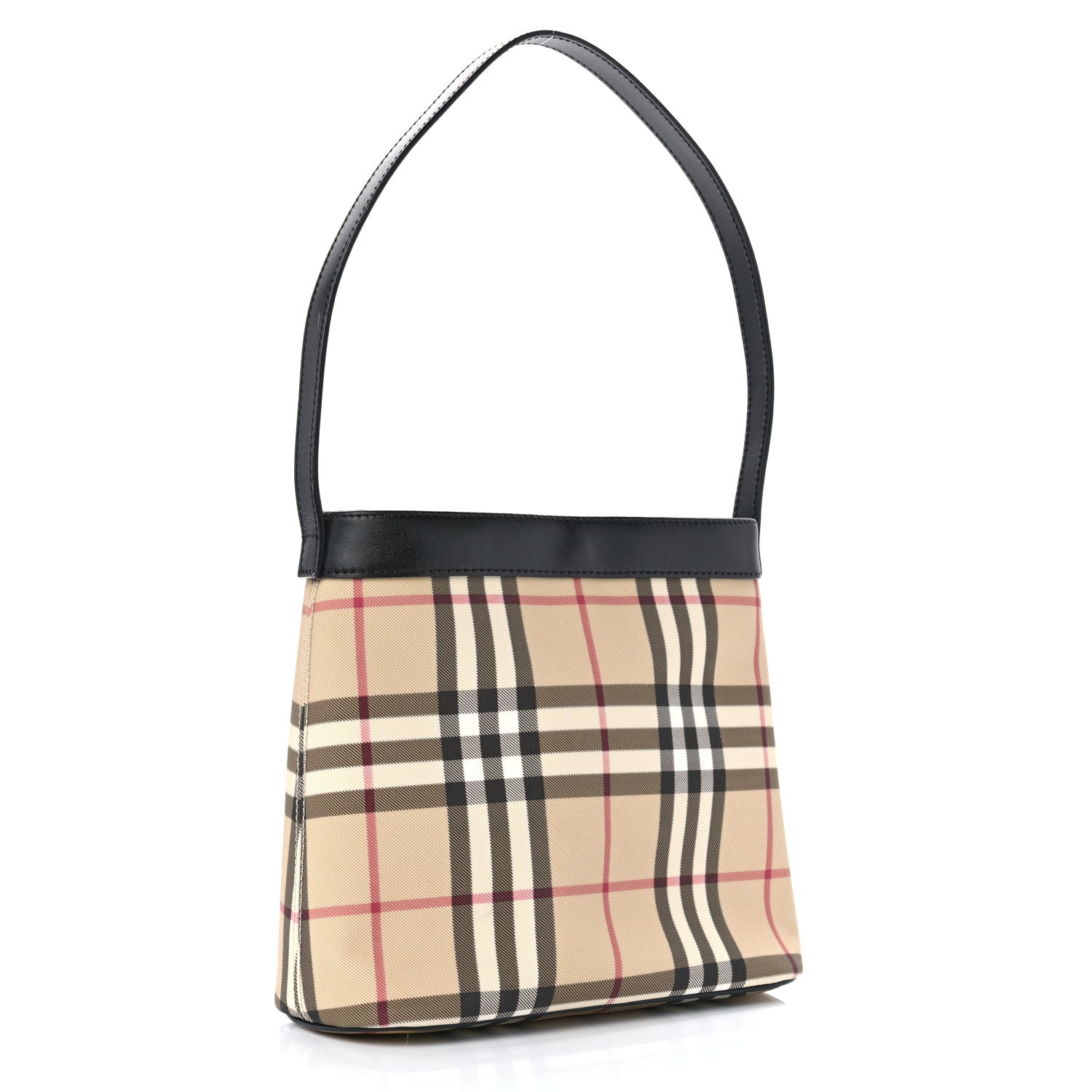 Burberry Prorsum House Check Shoulder Bag Black 3 of 14