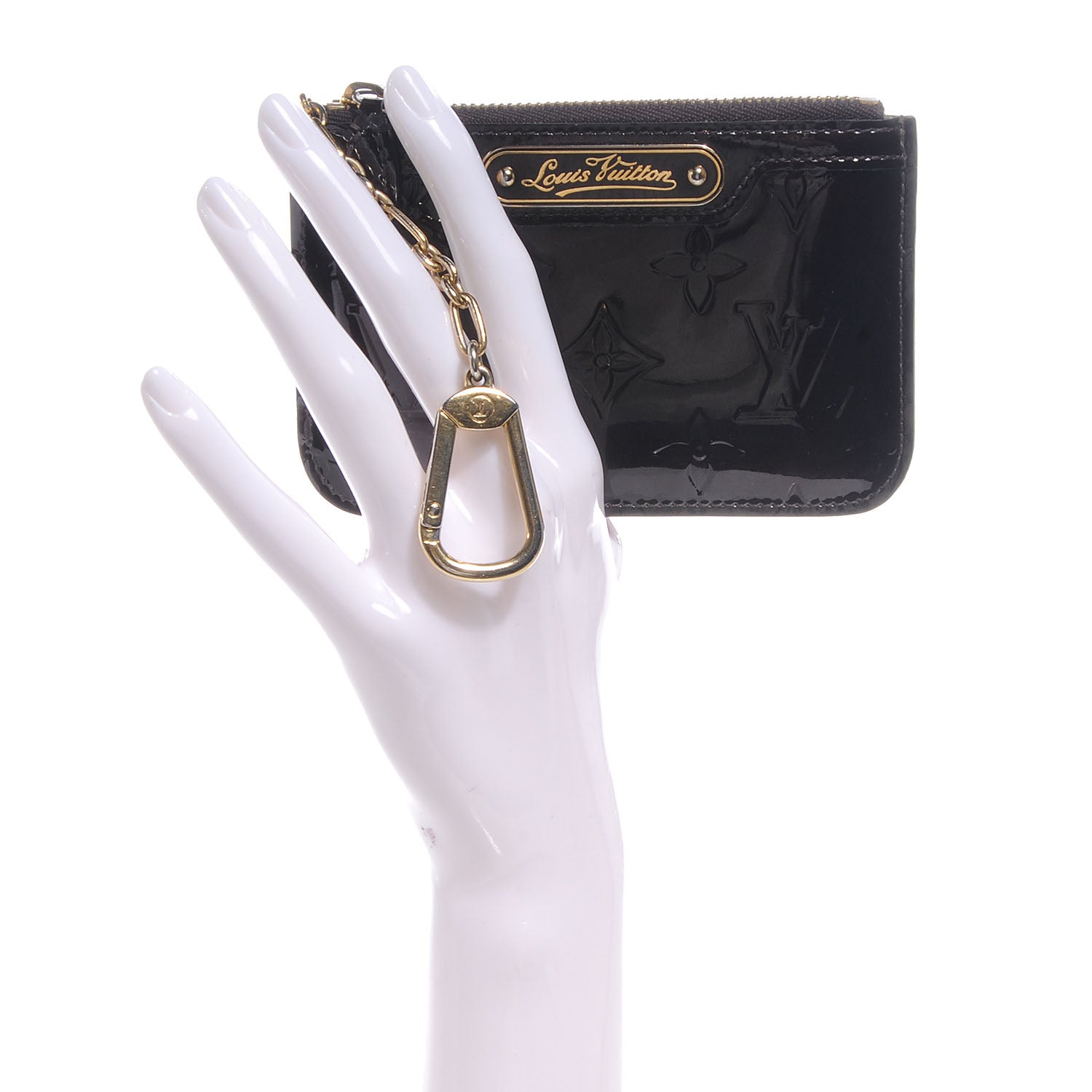 Louis Vuitton Vernis Key Pouch Amarante 2 of 7
