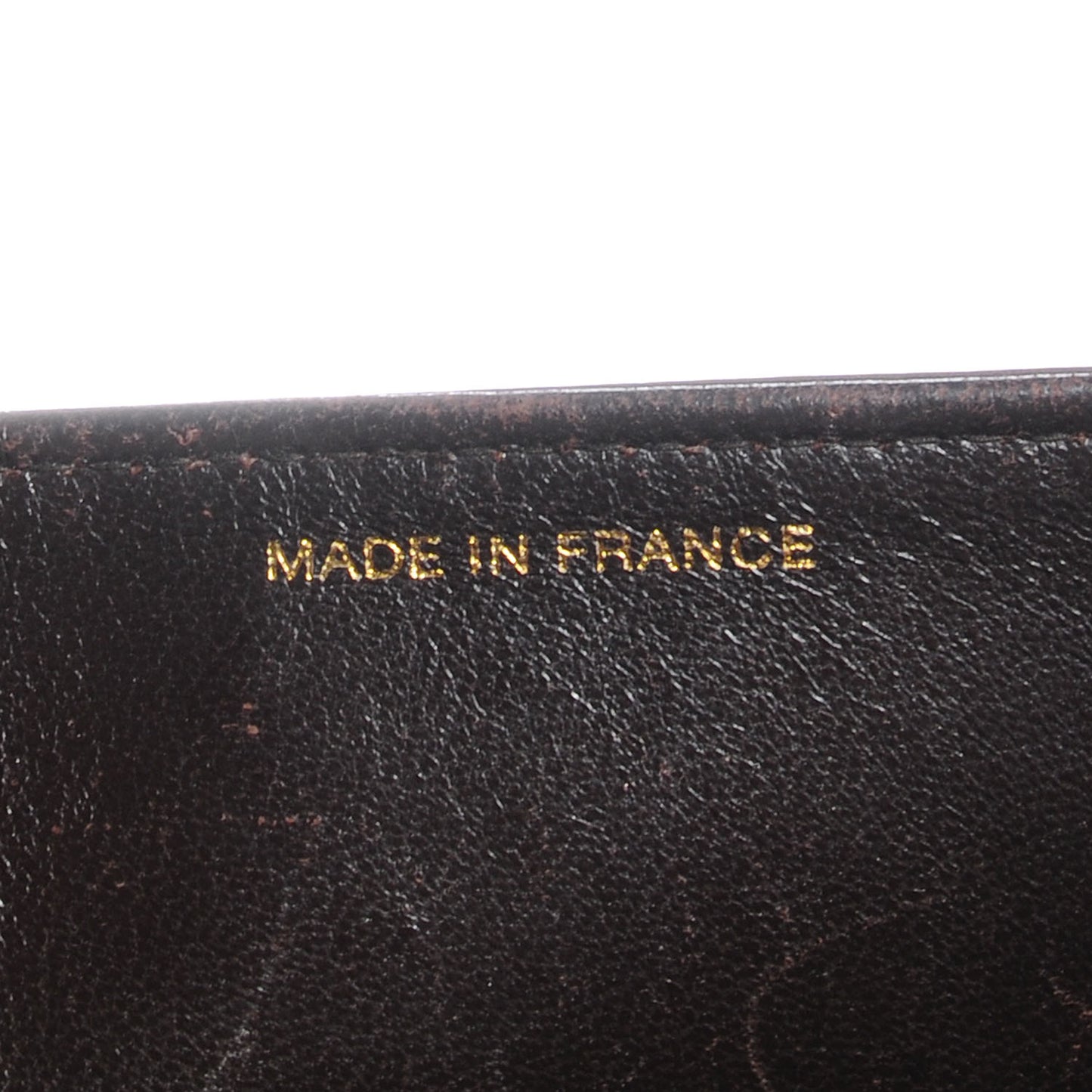 Calfskin Shoulder Bag Brown