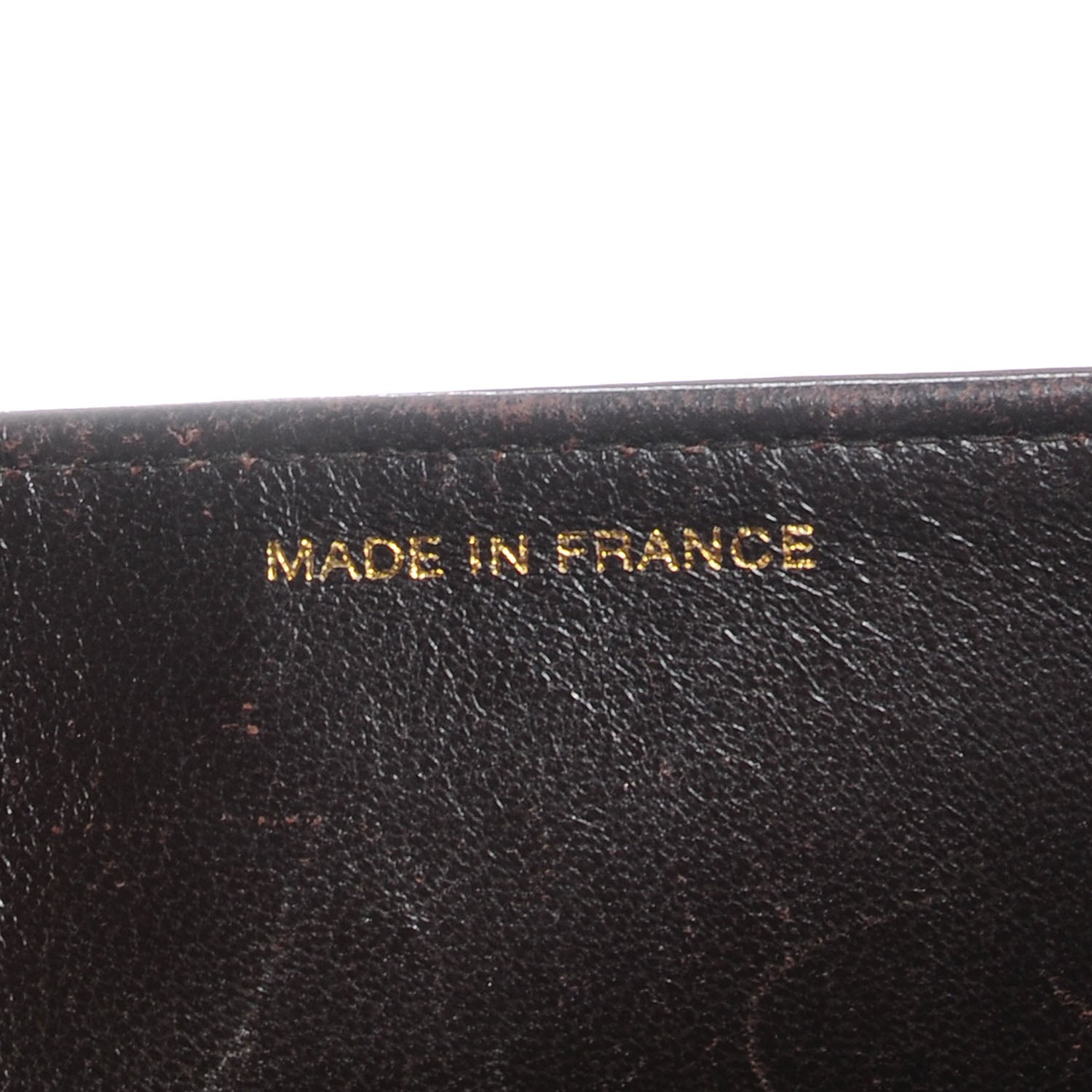 Chanel Calfskin Shoulder Bag Brown 10 of 11