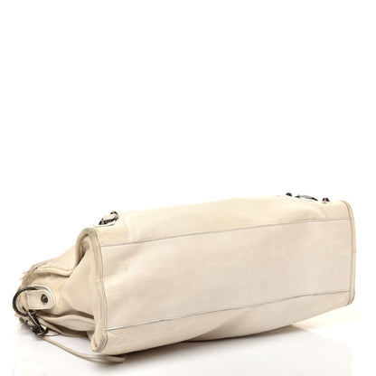 Balenciaga Agneau Classic Hardware City White 4 of 15