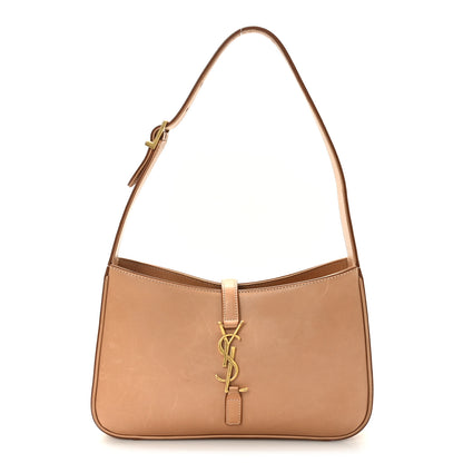 Saint Laurent Smooth Calfskin Le 5 A 7 Hobo Brown 1 of 10