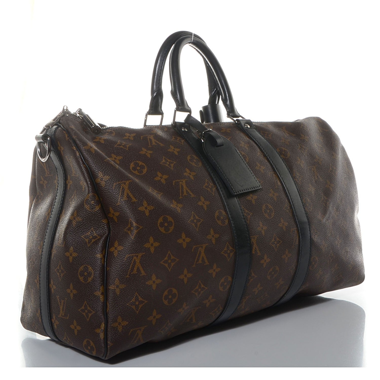 Louis Vuitton Monogram Macassar Keepall Bandouliere 45 3 of 7