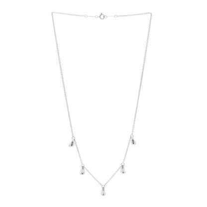 Tiffany Sterling Silver Elsa Peretti Teardrops Necklace 3 of 4