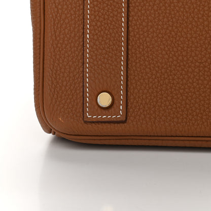 Hermes Togo Horseshoe HAC Travel Birkin 50 Gold 13 of 13