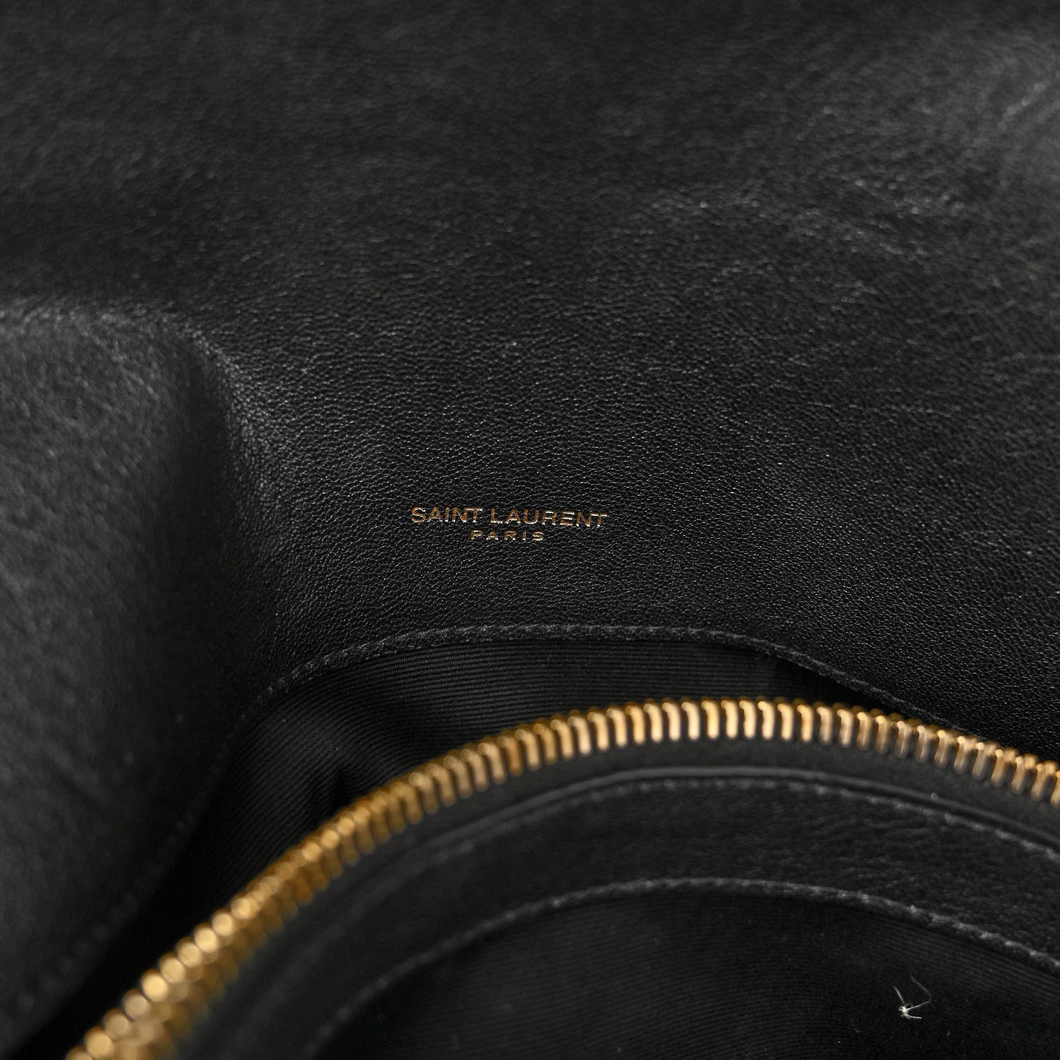 Saint Laurent Sheepskin Matelasse Chevron Monogram Large College Satchel Black 6 of 11