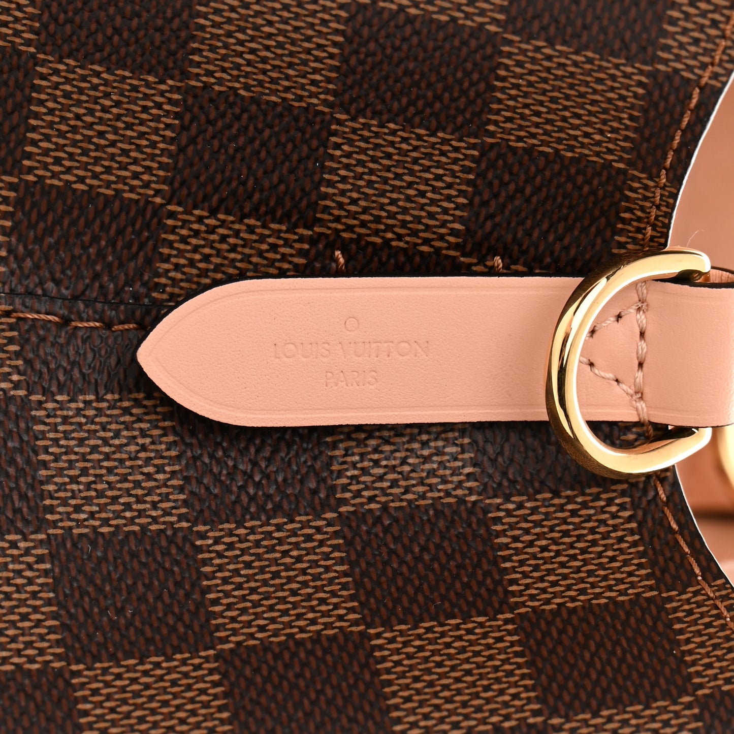 Damier Ebene Neonoe MM Venus Pink