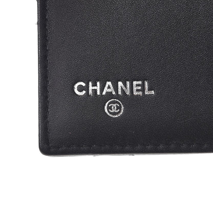 Chanel Patent Quilted Brilliant Compact Wallet Black 6 of 8