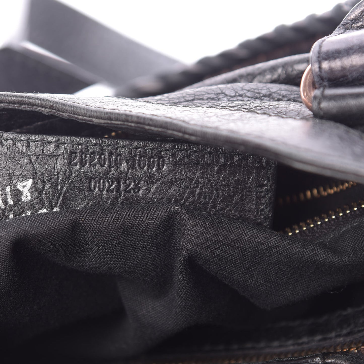 Agneau Giant 12 Rose Gold Hardware Velo Black