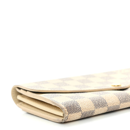 Louis Vuitton Damier Azur Sarah Wallet NM 7 of 8