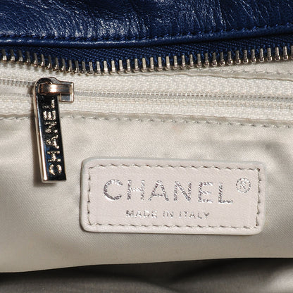 Chanel Lambskin Small Camera Case Blue 7 of 8
