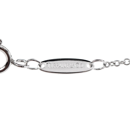 Tiffany Platinum Diamond .27ct Elsa Peretti Diamonds by the Yard Pendant Necklace 6 of 9