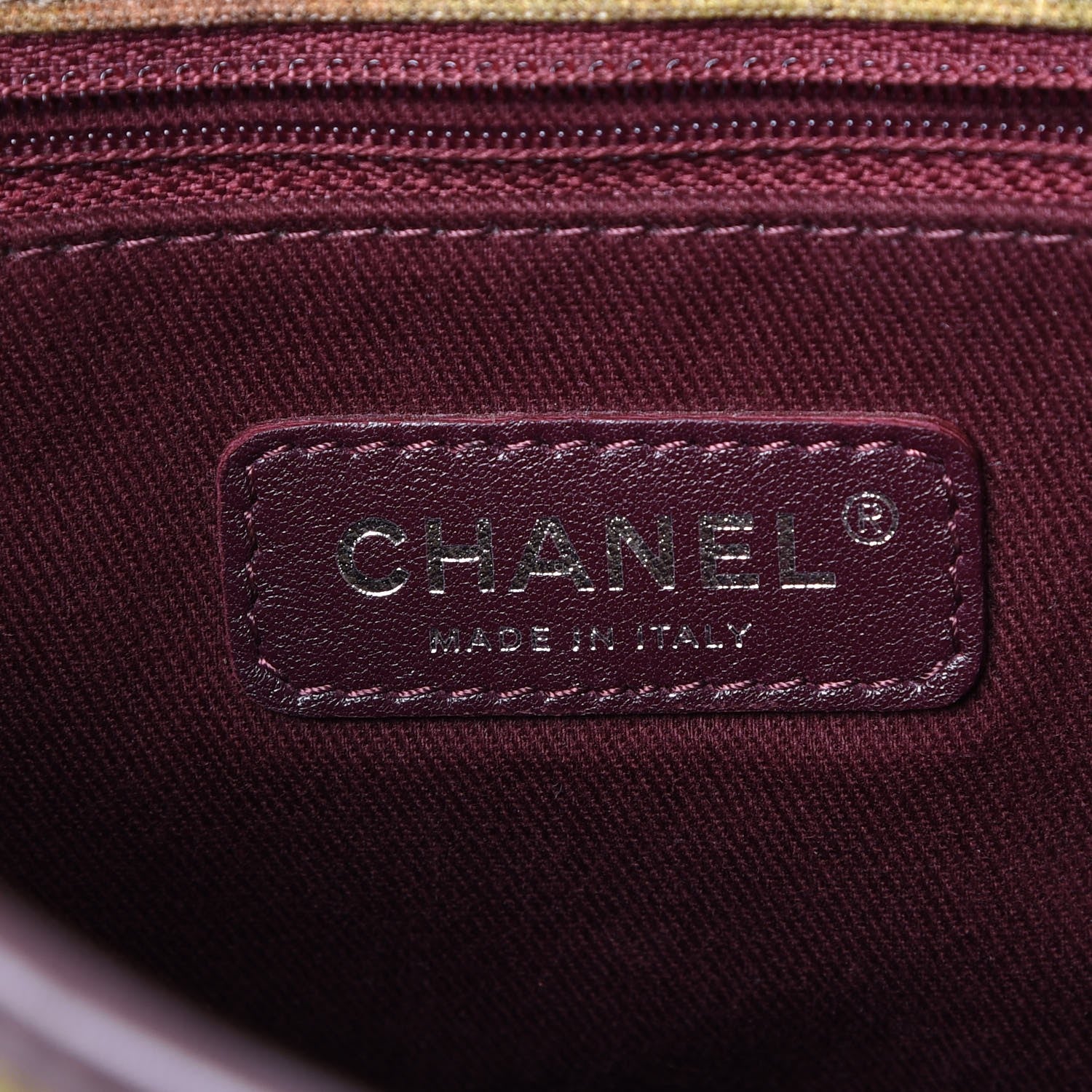 Chanel Washed Toile Graffiti On The Pavements Messenger Khaki Multicolor 6 of 8