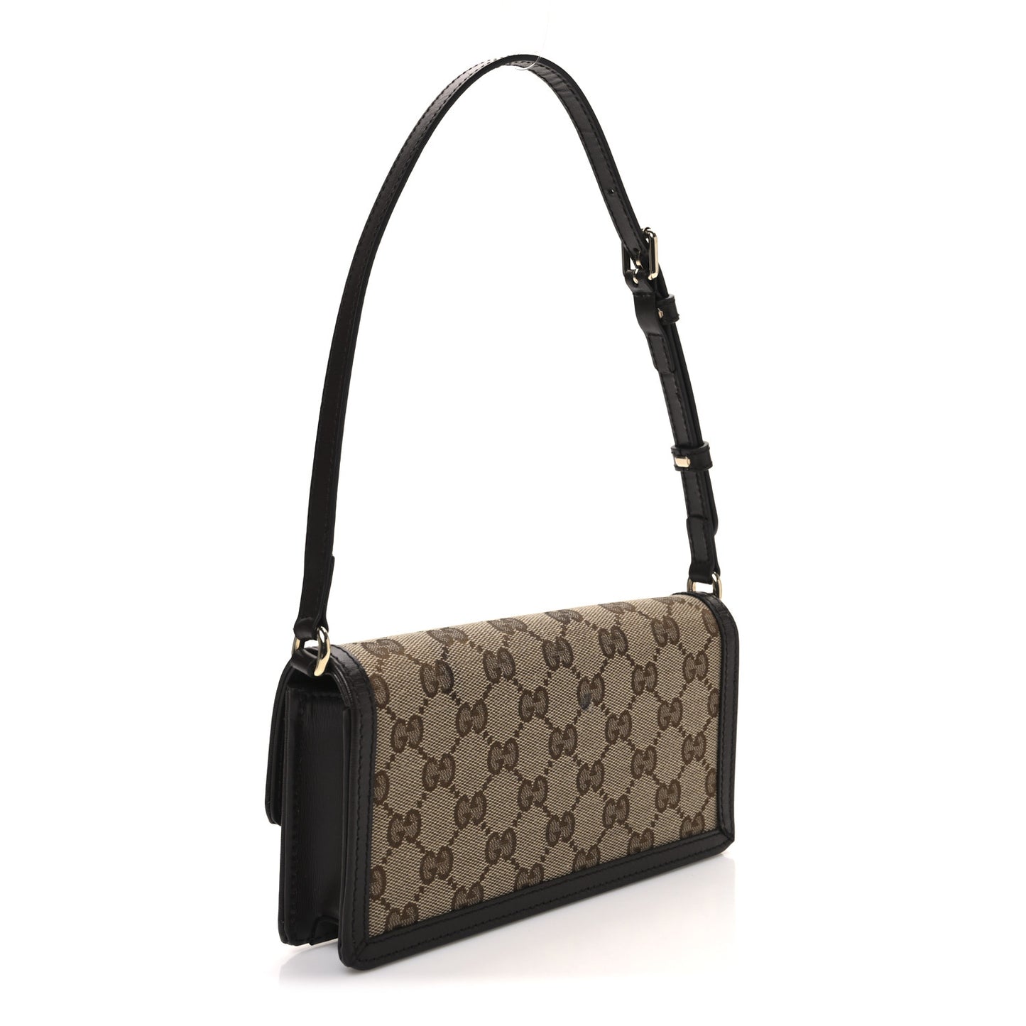GG Monogram Mini Luce Shoulder Bag Beige Ebony