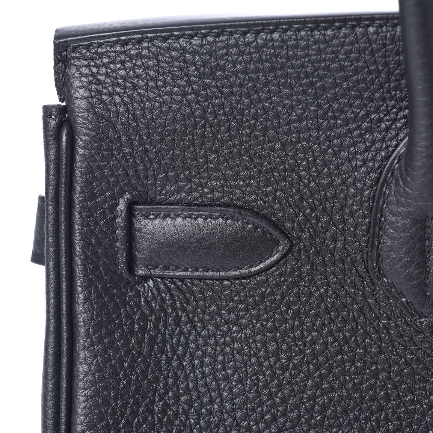Togo Horseshoe Birkin 30 Black Etoupe