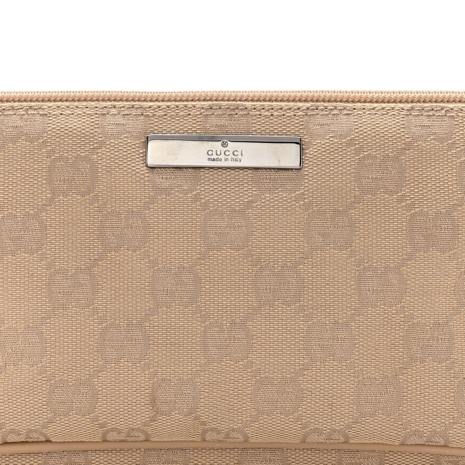 Gucci Monogram Boat Pochette Beige 9 of 13