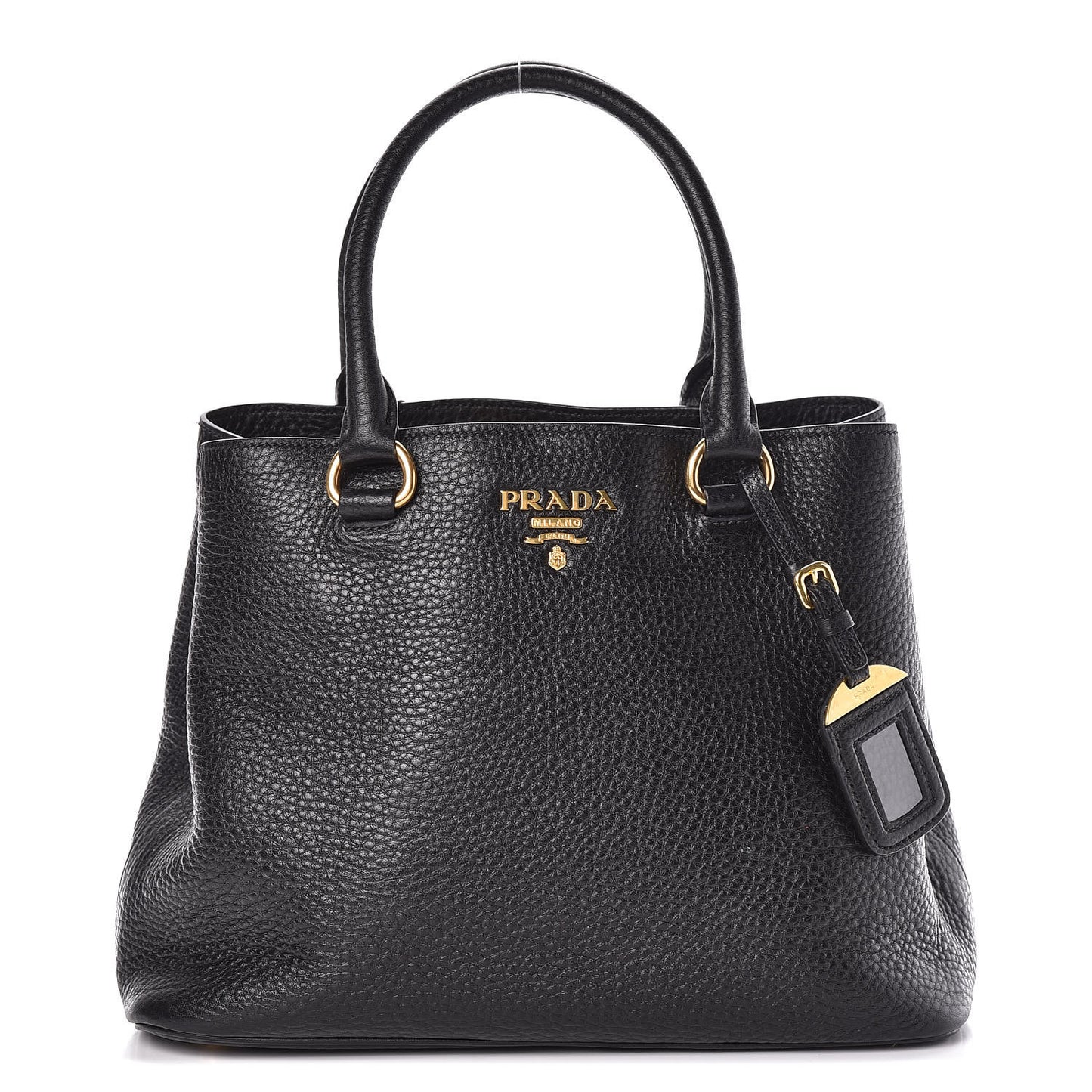 Vitello Phenix Tote Black