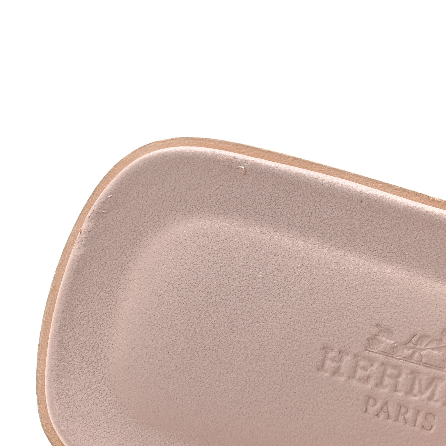 Hermes Epsom Oran Sandals 41 Rose Porcelaine 10 of 11