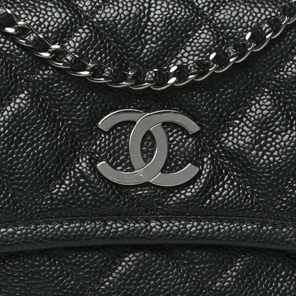 Chanel Caviar Small Natural Beauty Flap Black 8 of 11