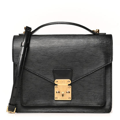 Louis Vuitton Epi Monceau Black 1 of 9