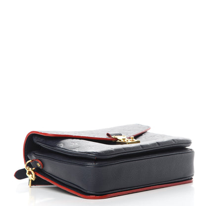 Louis Vuitton Empreinte Pochette Metis Marine Rouge 4 of 13