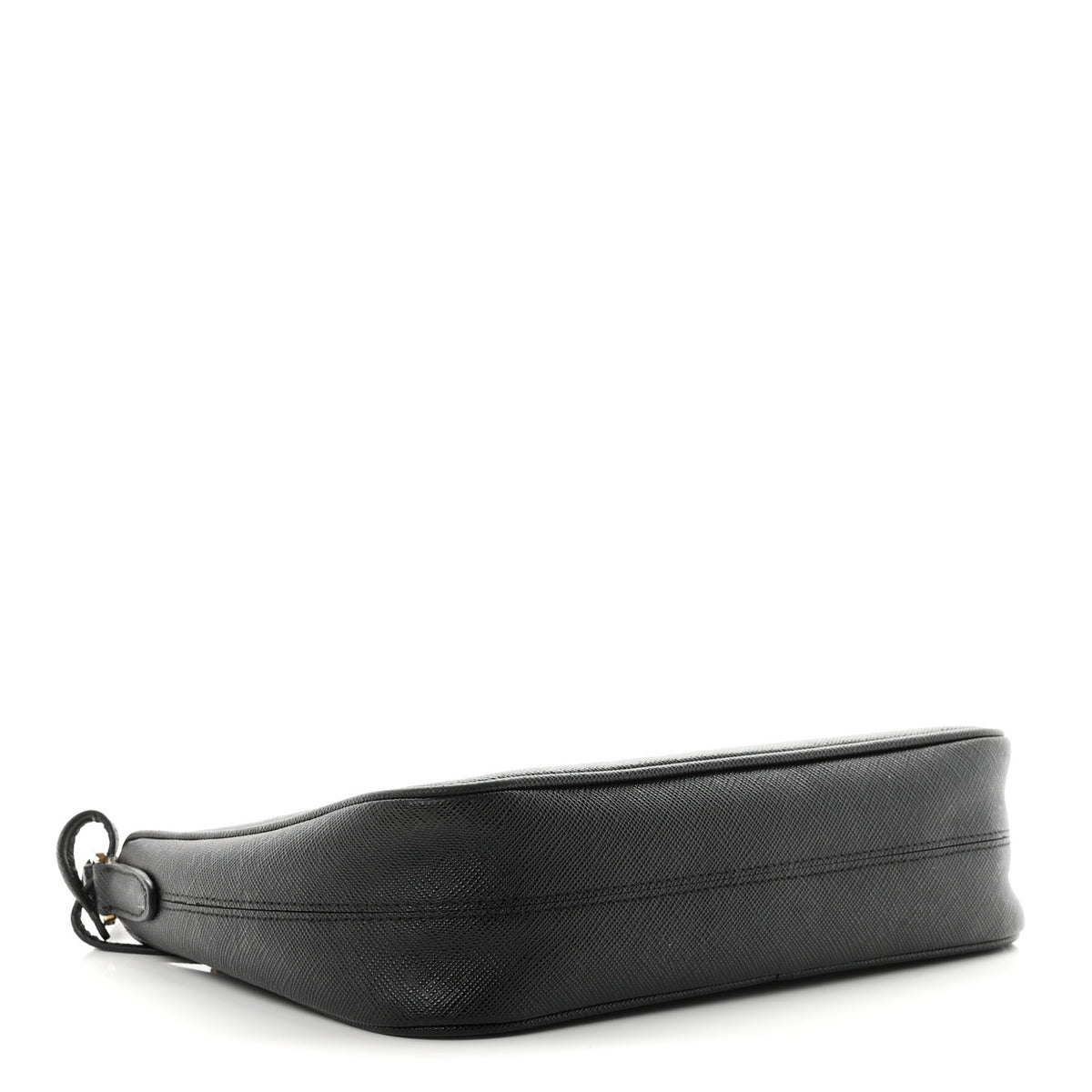 Saffiano Lux Mini Re-Edition Shoulder Bag Black