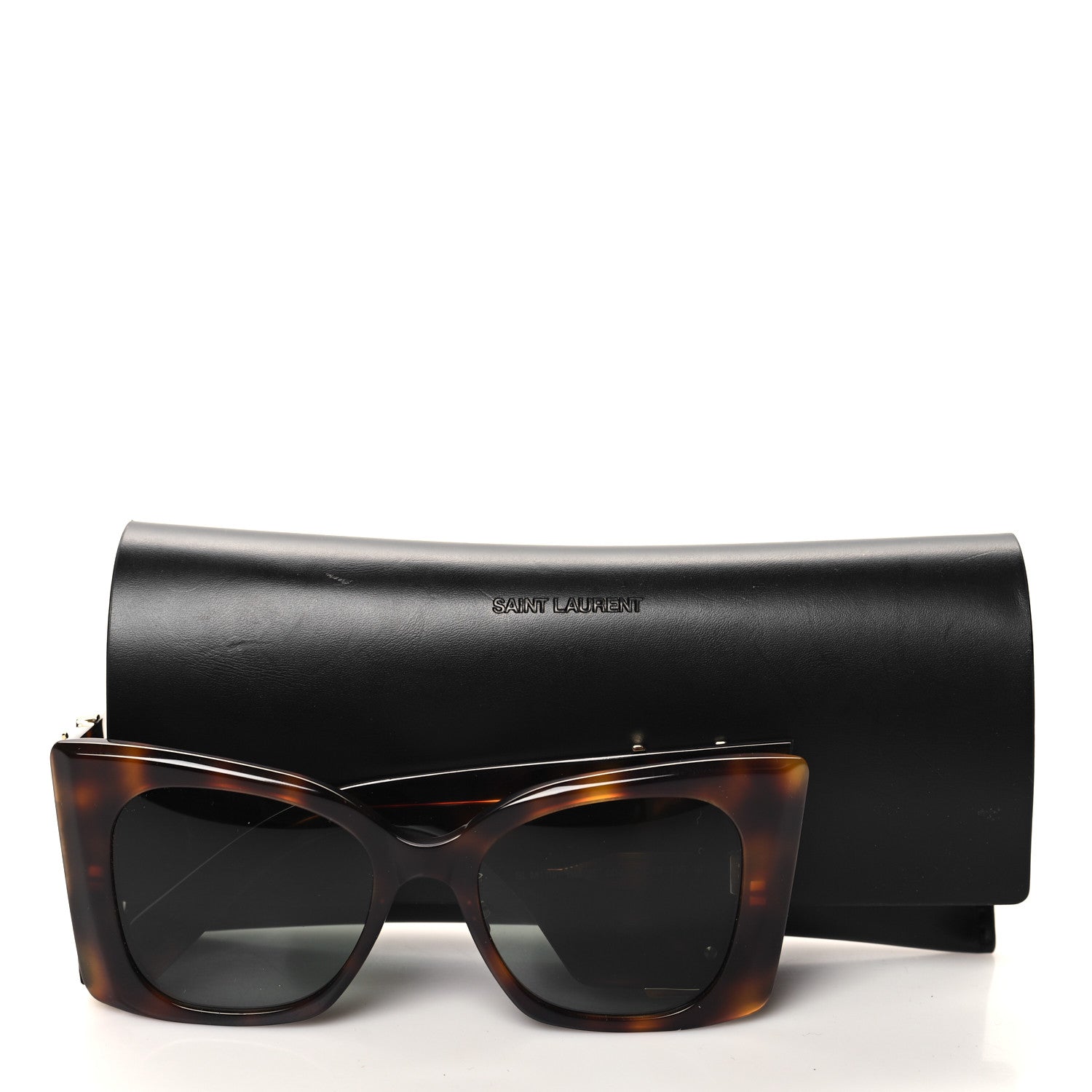 Saint Laurent Acetate Blaze Sunglasses SL M119 Tortoise 8 of 8