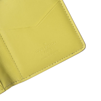 Louis Vuitton Damier Infini Pocket Organizer Vert Acide 9 of 10
