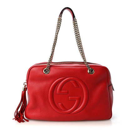 Gucci Cellarius Calfskin Medium Soho Bowler Tabasco 1 of 11