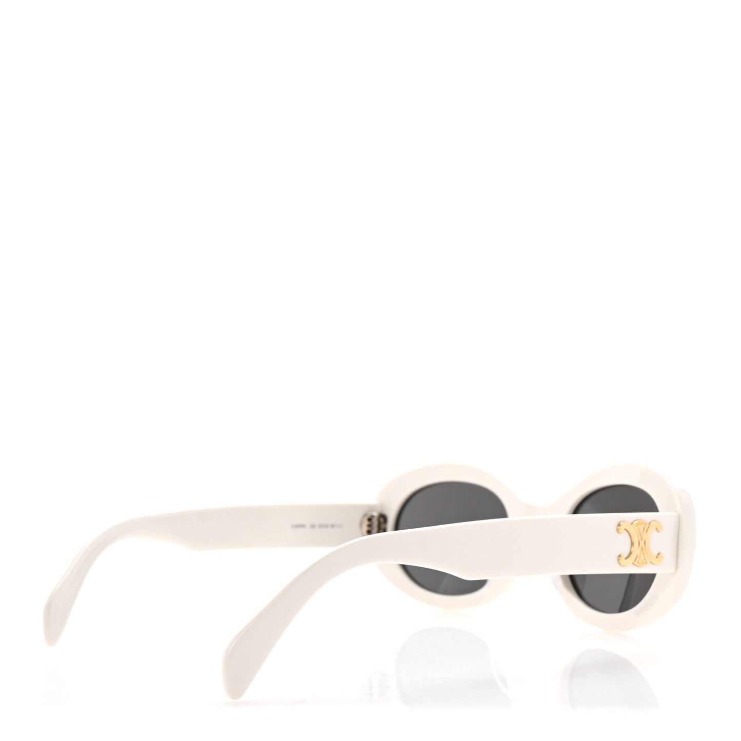Acetate Triomphe 01 Sunglasses CL 40194U White