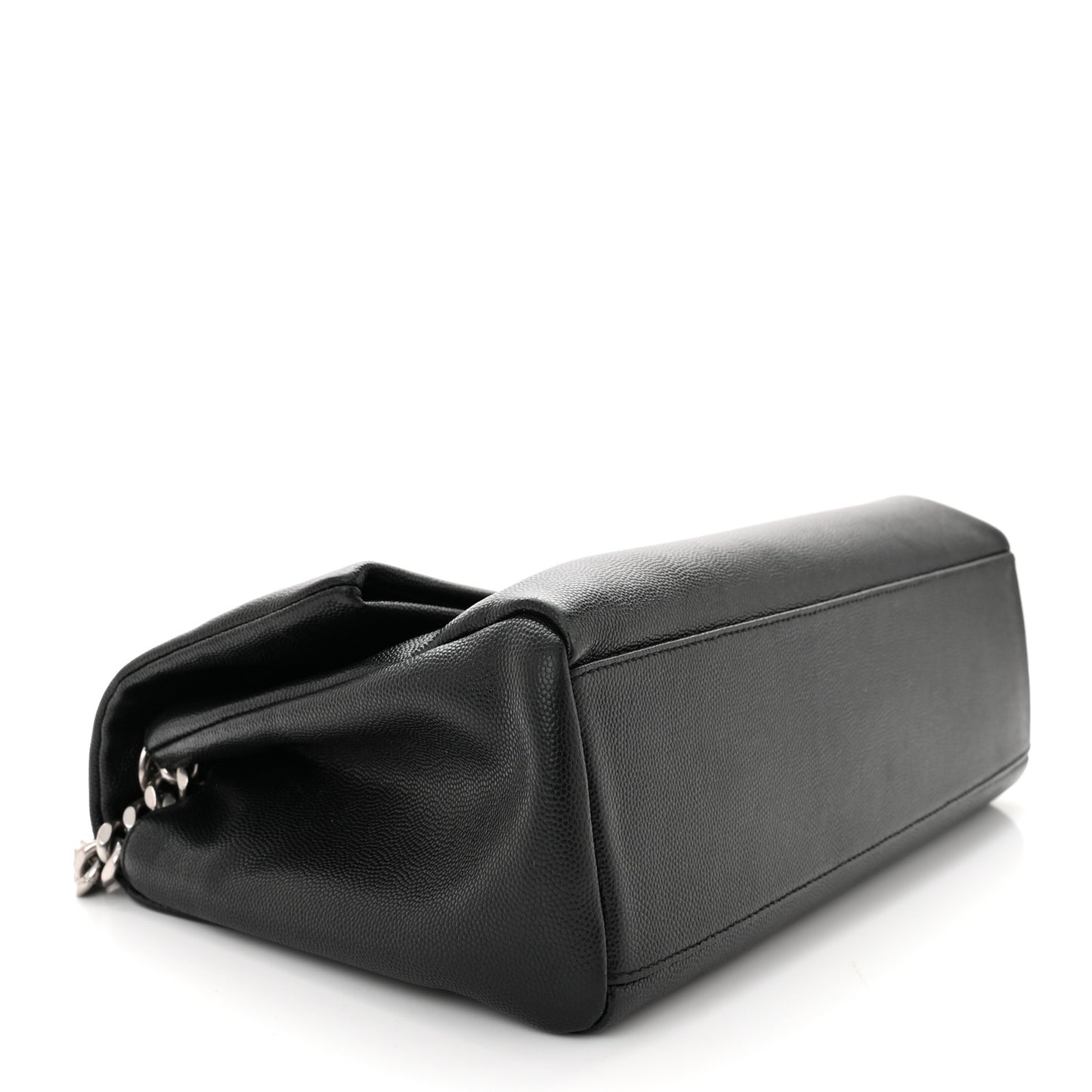 Grain De Poudre Monogram Toy West Hollywood Fold-Over Bag Black