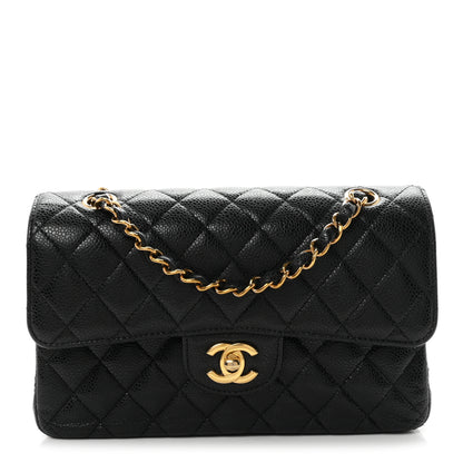 Chanel Caviar Quilted Small Double Flap Black 1 of 11