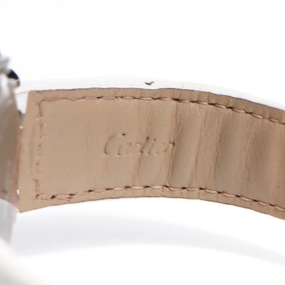 Cartier Stainless Steel Alligator Mother of Pearl 35mm Pasha C Automatic Watch 4 of 8
