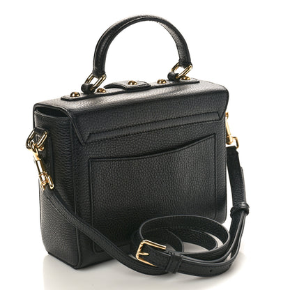 Dolce & Gabbana DOLCE GABBANA Calfskin Miss Bonita Top Handle Bag Black 4 of 10