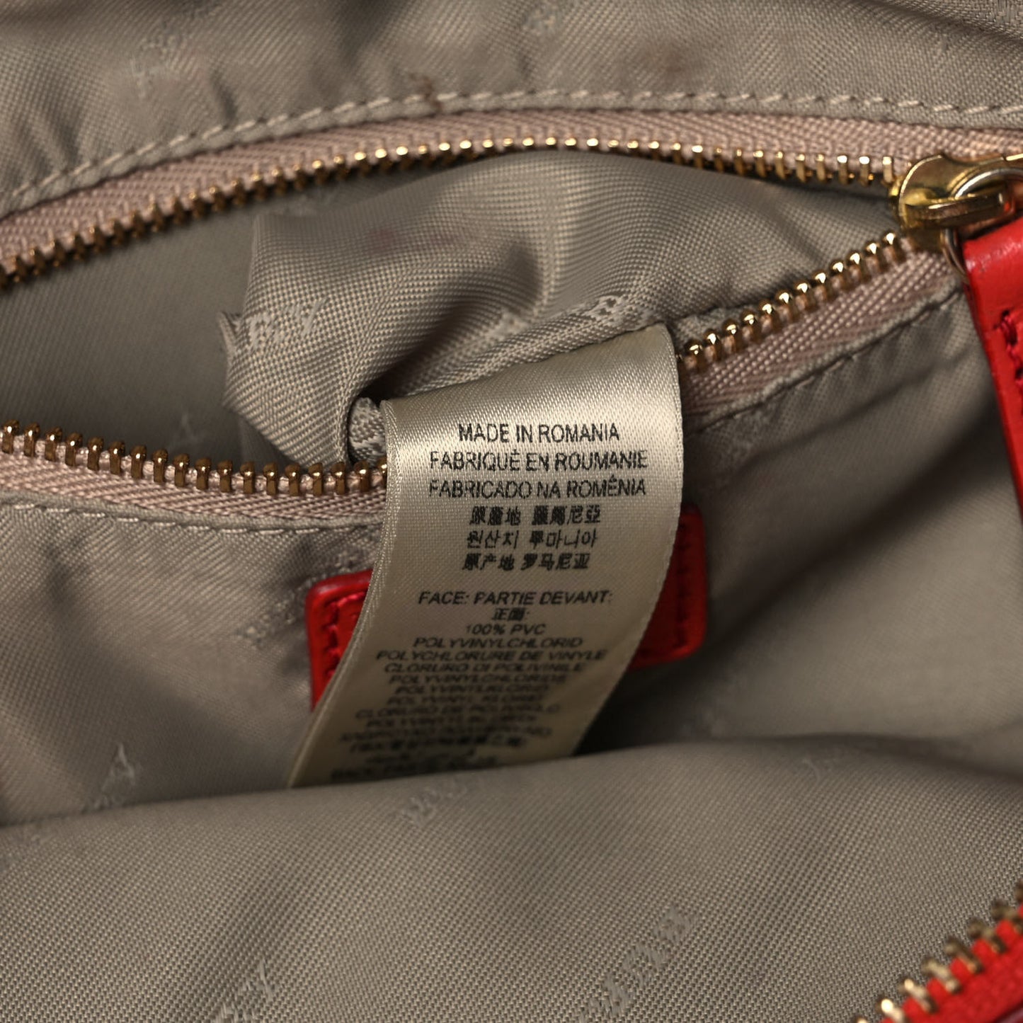 Haymarket Check Mini Orchard Crossbody Military Red