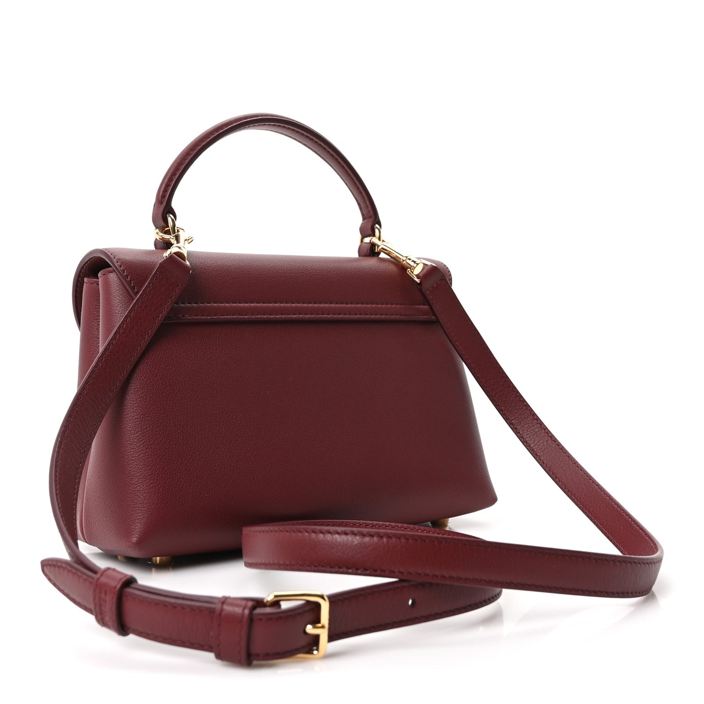 Supple Grained Calfskin Teen Nino Light Burgundy